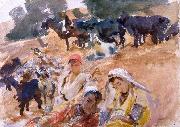 John Singer Sargent Goatherds oil